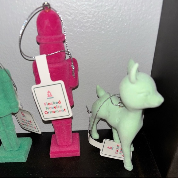 Target Bullseye Playground Flocked Ornaments - Picture 11 of 14